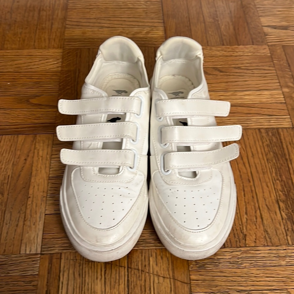 Rocket Dog White Velcro Sneakers